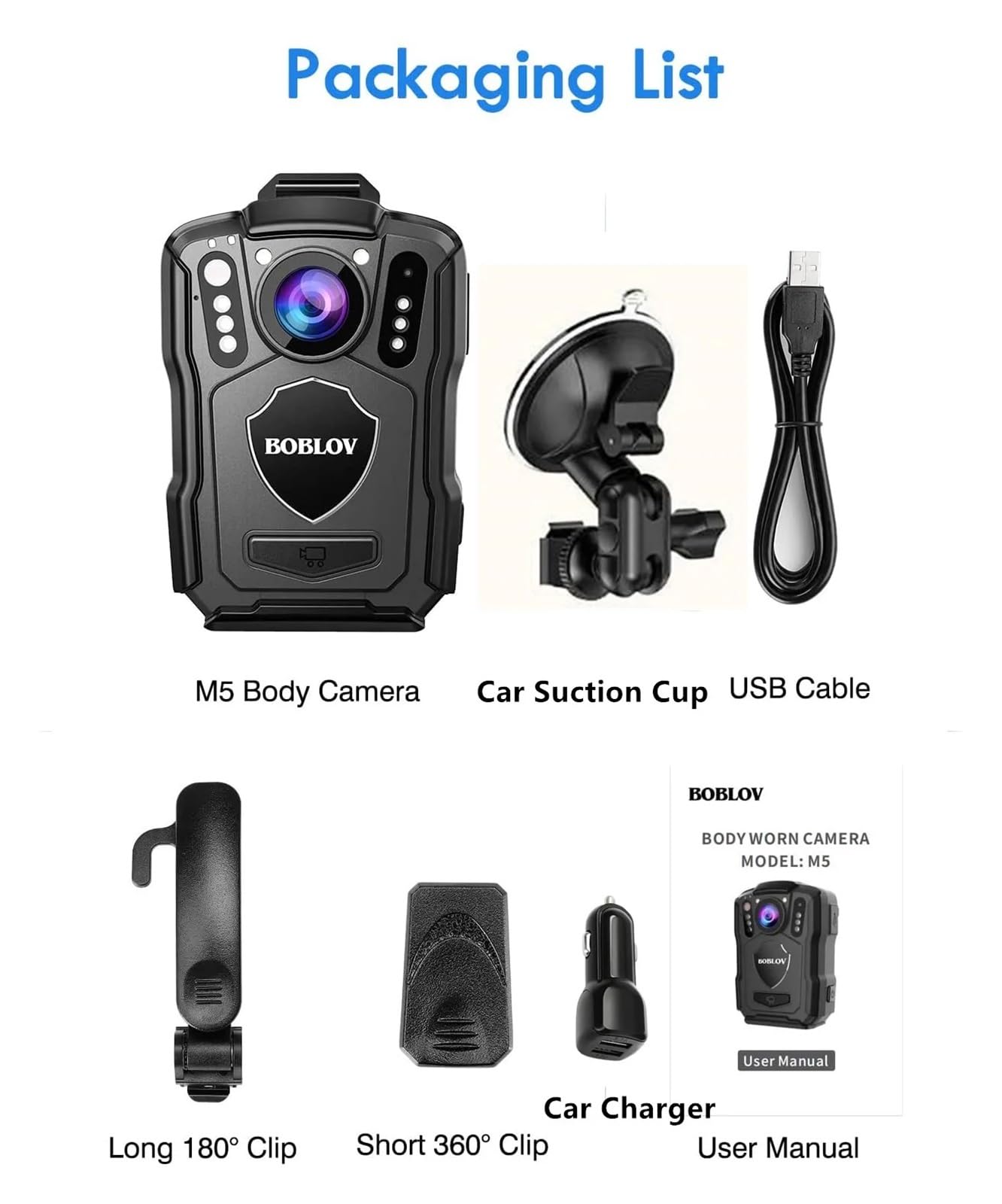 Amazon.co.jp: ボディカメラ、 M5 警察ボディカム GPS レコーダー