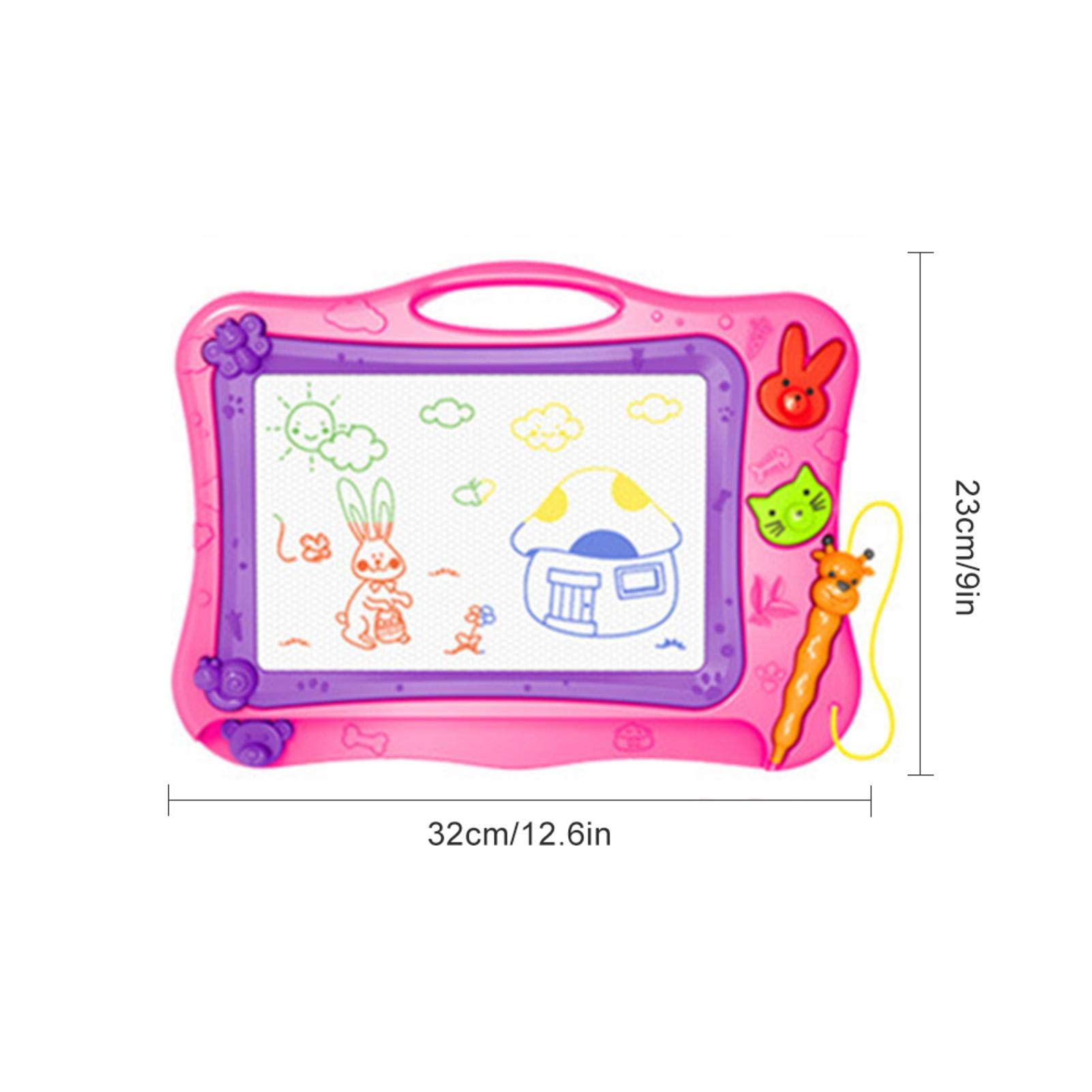 Amazon.co.jp: お絵かきボード 大画面 (32X23CM) お絵描きボード 磁石