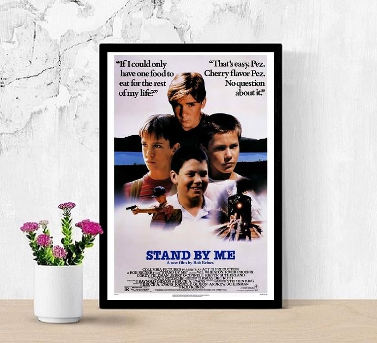 Amazon.co.jp: 映画ポスター スタンドバイミー STAND BY ME 11×17