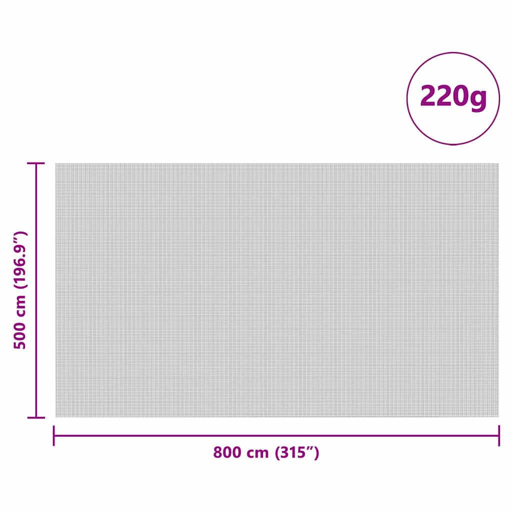 Grüne Siloabdeckung aus HDPE 8 x 5 m, UV-beständig und reißfest, zuschneidbar für Tierhaltung, Landwirtschaft, Stall, Weide, Hof und Außeneinsatz bei Futter- und Hygieneschutz