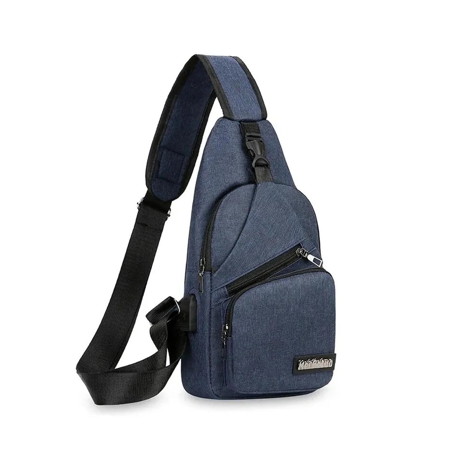 Torba na klatkę piersiową męska torba crossbody na jedno ramię duża pojemność sporty na świeżym powietrzu wypoczynek moda mała torba na ramię plecak męski