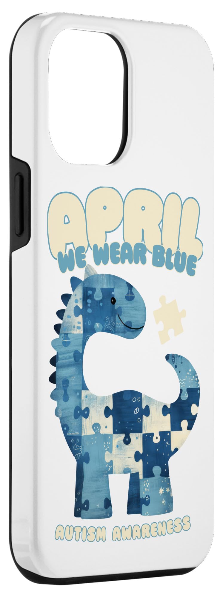 iPhone 13 Pro Max Dino Icon Puzzle Design - Engaging Educational Fun Case - Image 3