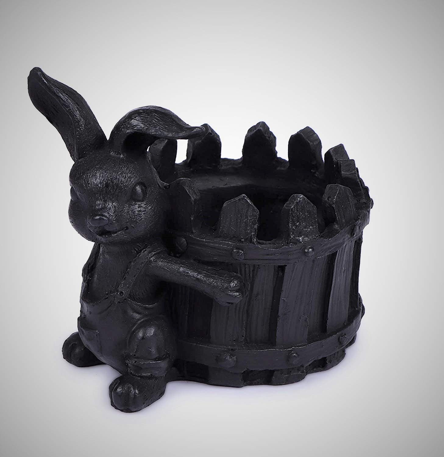 Inara Creation Rabbit Ashtray - Black-picture-31