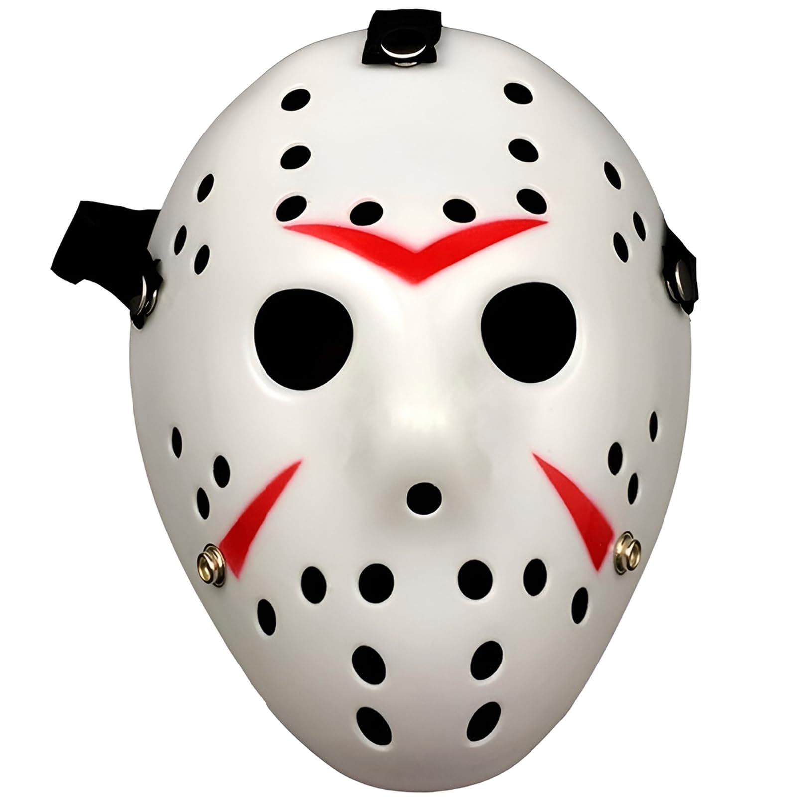 JOYFISCO Halloween Mask Horror Hockey Mask Halloween Masquerade Party Cosplay Prop Costume Mask