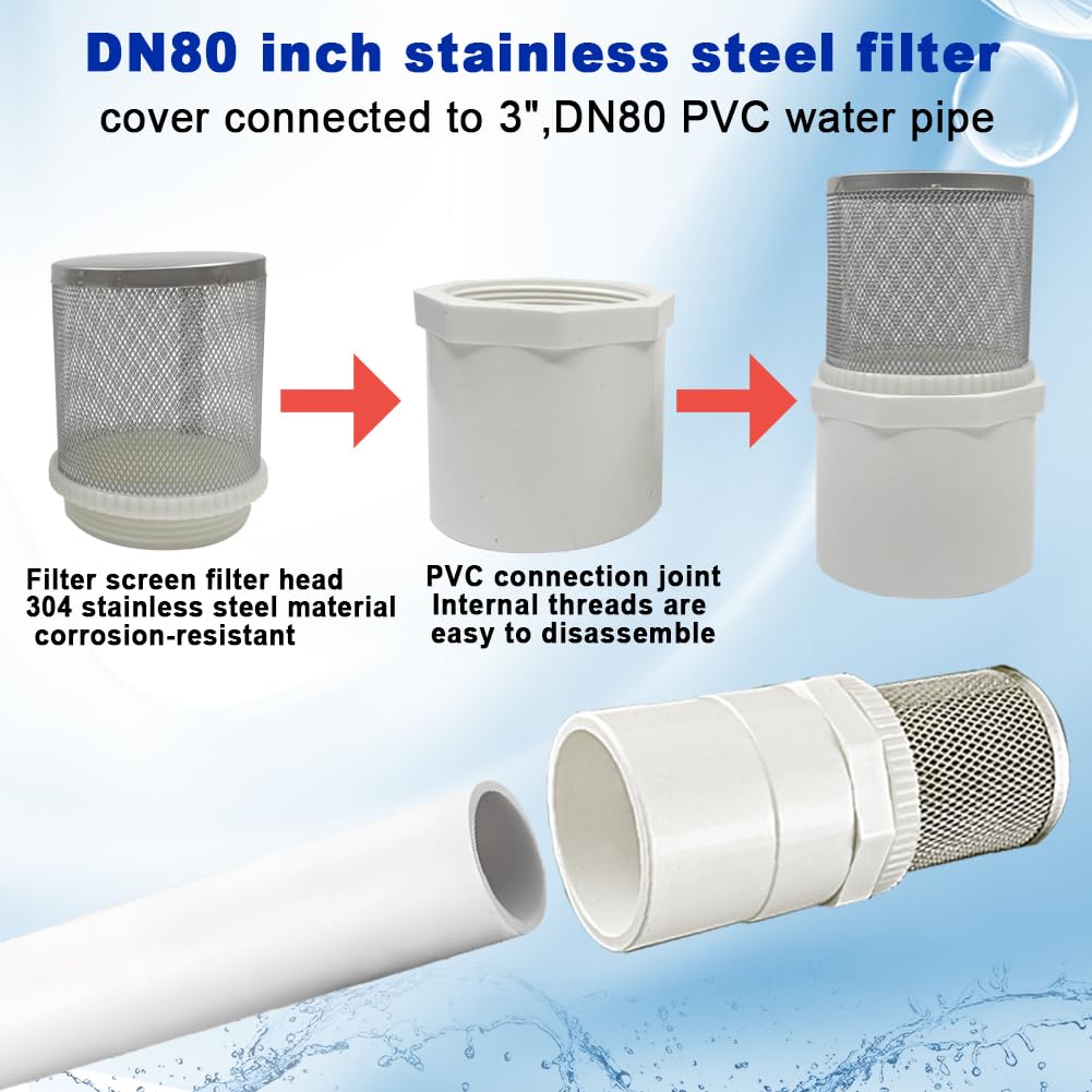 Stainless Steel Suction Strainers - Industrial Plumbing Filters -3 Stainless Steel Suction Strainers - Industrial Plumbing Filters -3