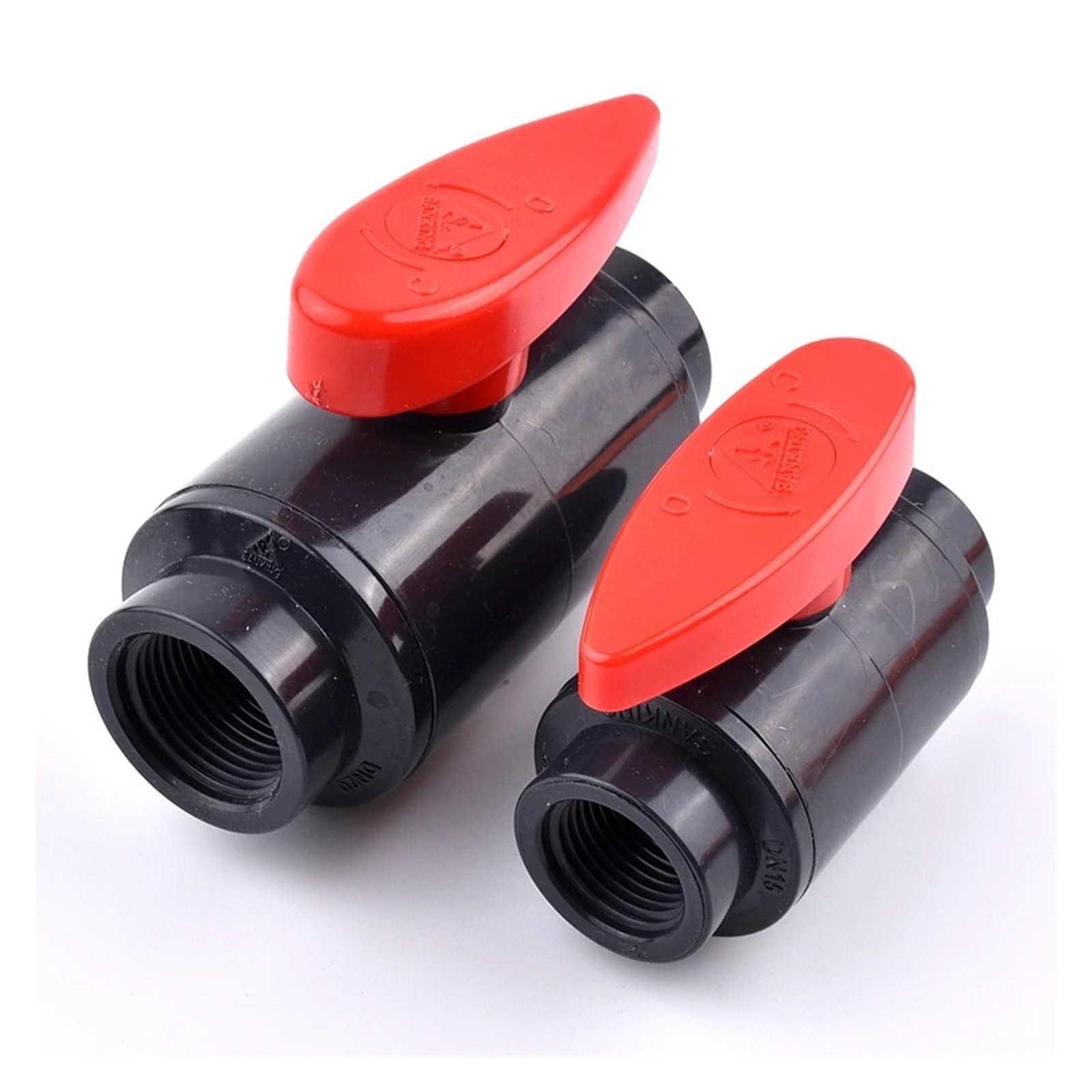 1Pcs 1/2'-1,5 "Innengewinde PVC Ball Valvee Garten Bewässerung Wasser Rohr Armaturen Aquarium Aquarium Wasser versorgung Ventil(Female 3l4inch)