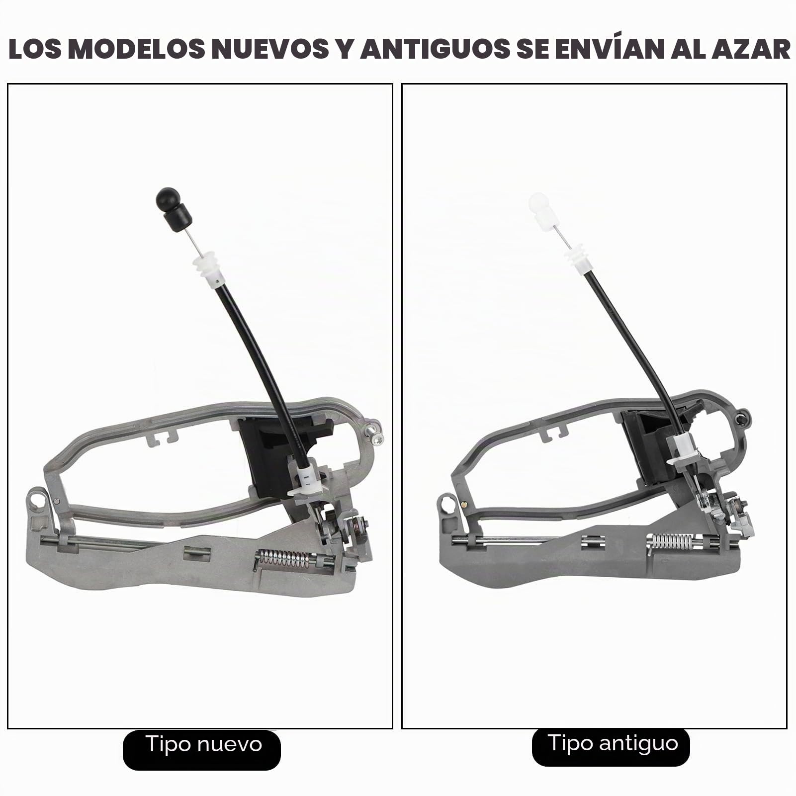 KIMISS Soporte para manija de puerta, para X5 E53 (izquierda trasera) - 51228243635, housing de manija, soporte y bracket, compatible con modelos off road