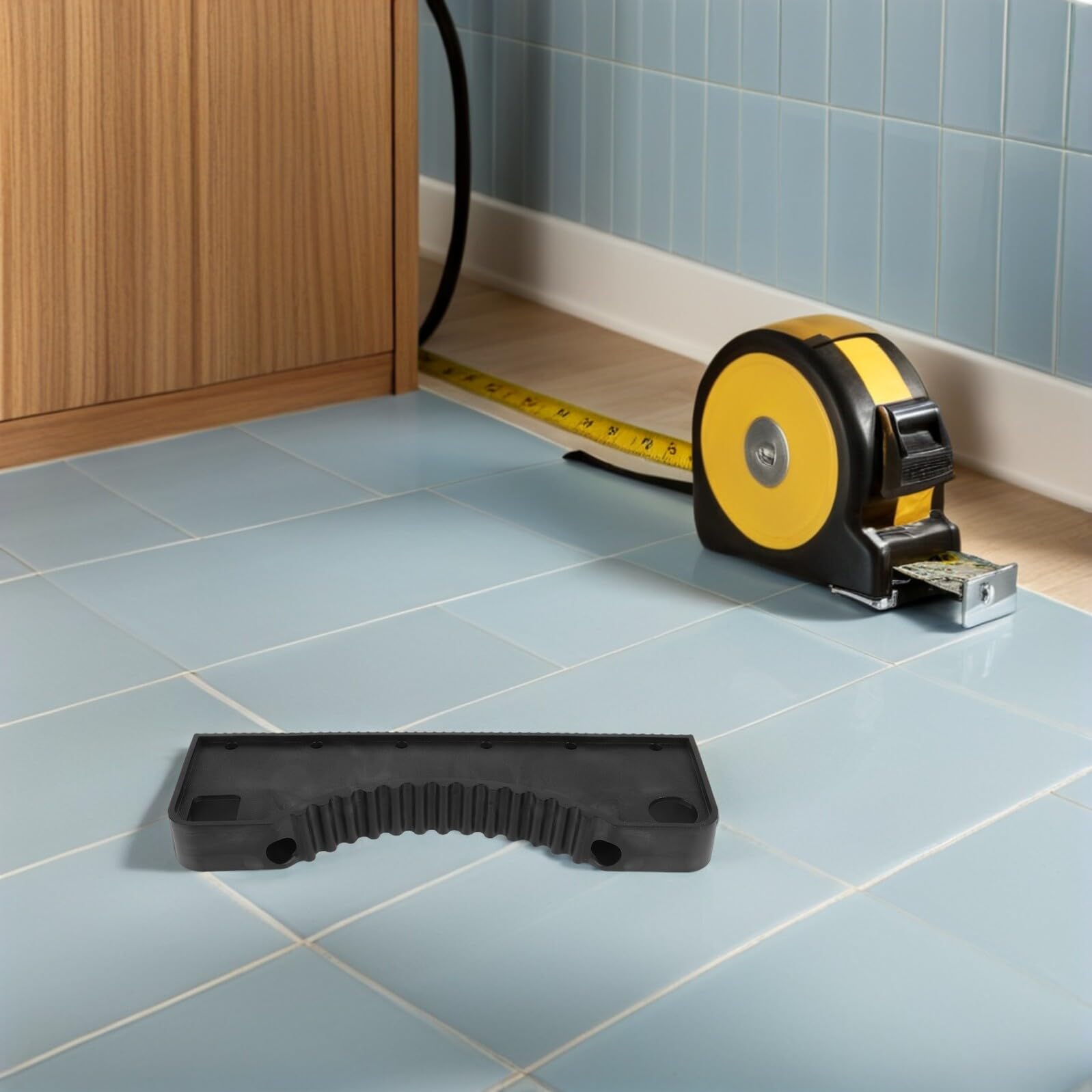 Protectores Antideslizantes para Escaleras cópicas Aluminio Fundas Negras para Peldaños 2 Piezas Accesorios Seguridad para Escaleras Literas y Camas Altas