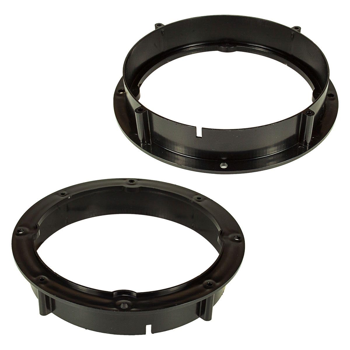 tomzz Audio 2857-003 Cavo adattatore anelli altoparlanti compatibile con VW Golf 6 7 Passat Polo Up Beetle Seat Arosa Mii Toledo Skoda Roomster City Go per altoparlanti DIN 165mm