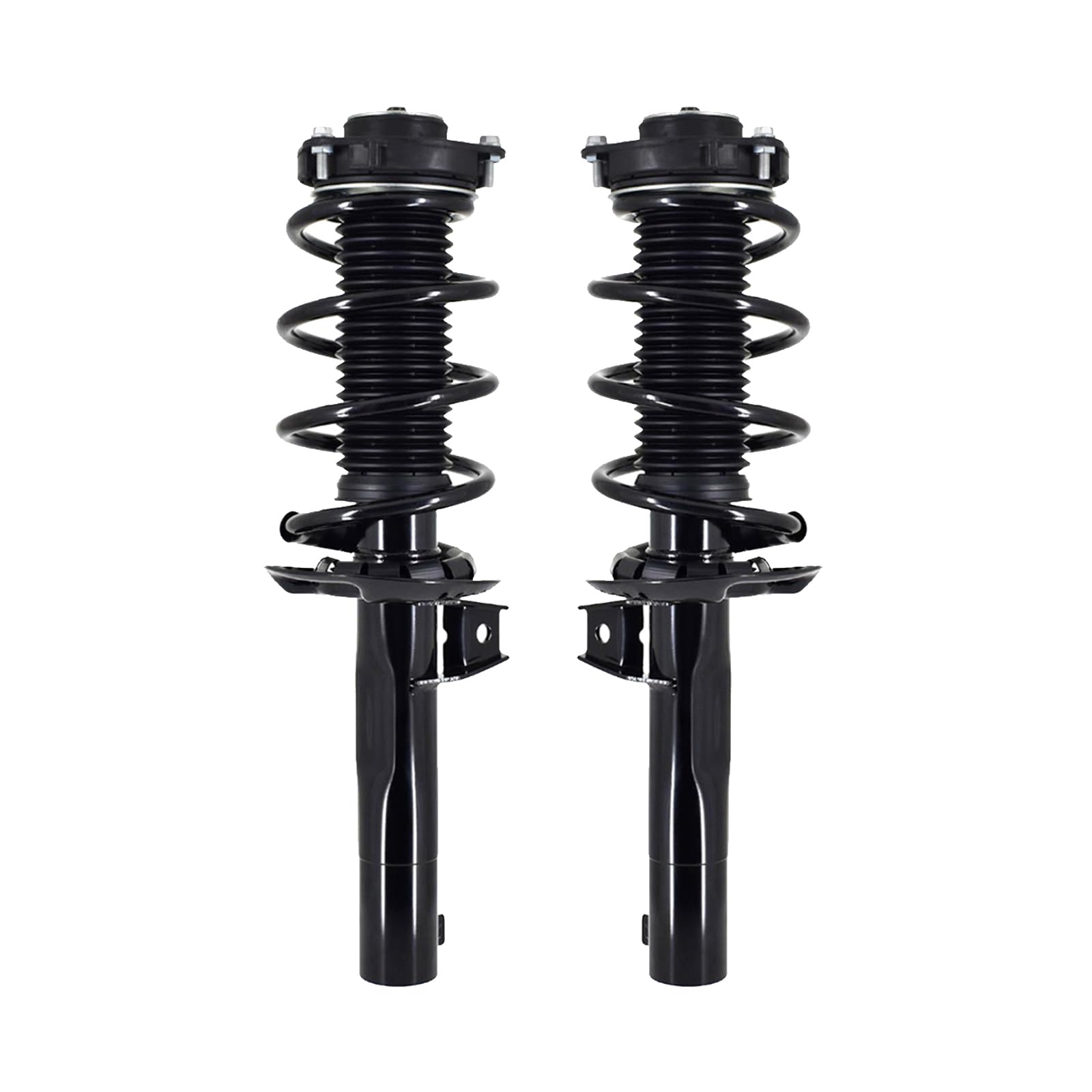 PM Auto Pair Front Quick Complete Strut - Coil Spring Compatible With 2007-2009 Volkswagen Gti