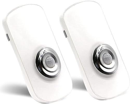 eirix Luces nocturnas de falla de alimentación, luz LED de detección automática de movimiento con linterna con sensor de movimiento para el hogar,