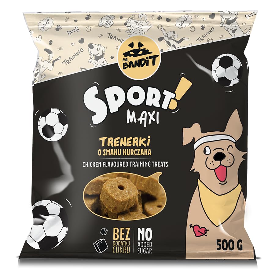 Mr Bandit Sport Maxi Training Treats Chicken Flavour for Dogs 500Gm (B0CKC34JT1) Amazon Price History, Amazon Price Tracker