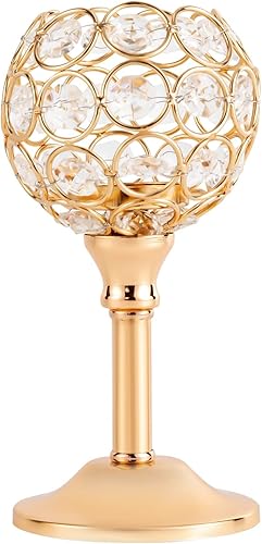 Miniatura 7 de Juego de 12 portavelas de cristal portavelas votivas para boda fiesta hogar mesa de comedor decoración plateado