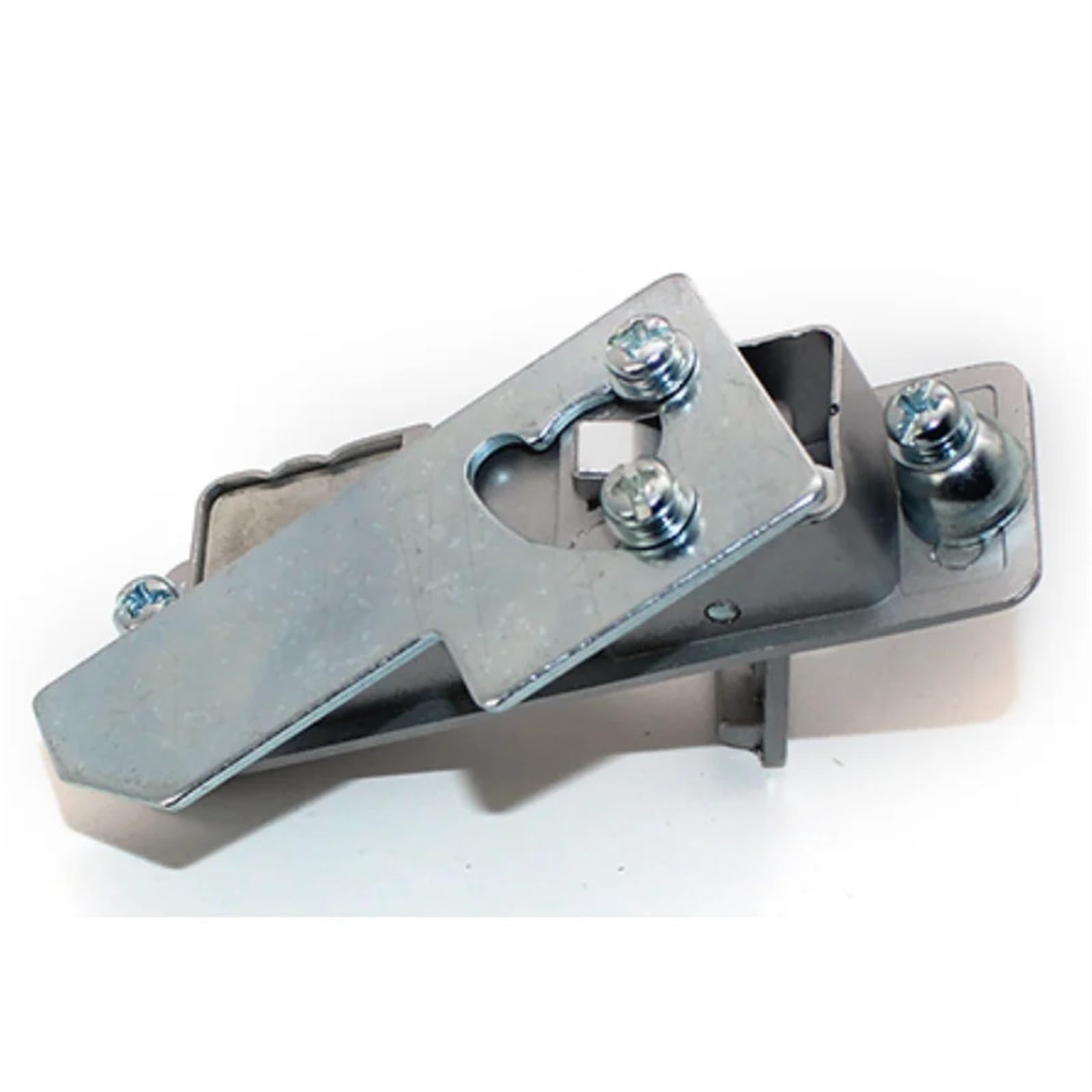 AB509 Zamek do szafki ze stopu cynku 88,5 x 26,5 mm do skrzynki pocztowej płaski zamek przemysłowy skrzynka rozdzielcza zamek samolotu 1 szt. (z kluczem)