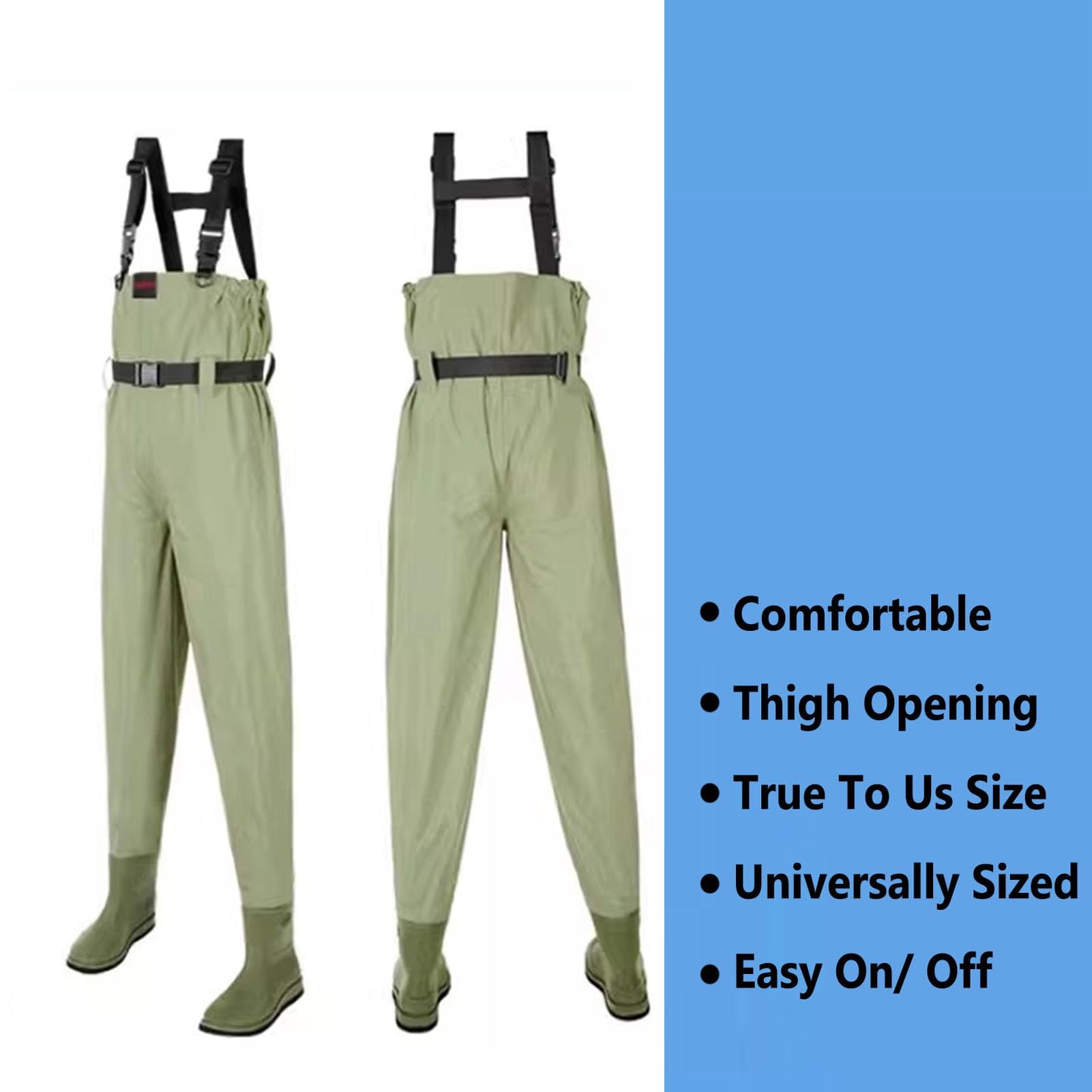 Hip Waders Wodery Neoprenowe Do Polowań Na Kaczki Dla Mężczyzn Z Ocieplanym Butem Wodoodporne Wodery Wędkarskie Z Nogawkami