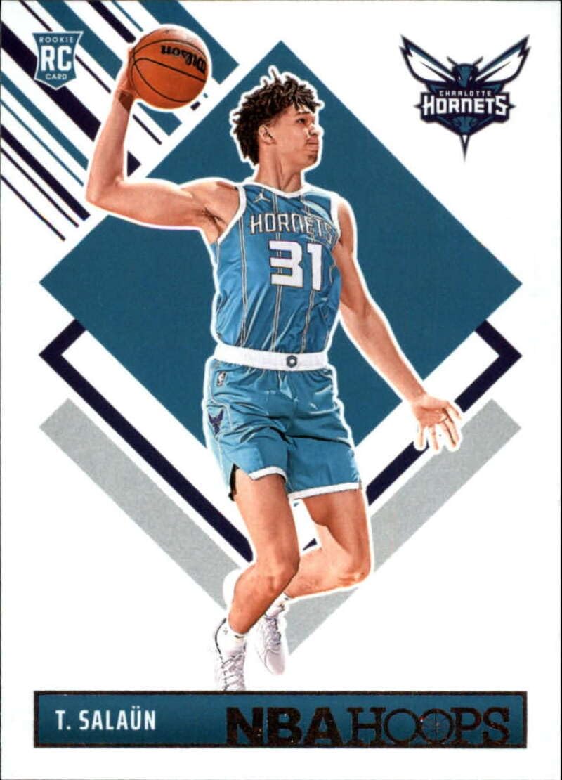 Amazon.com: 2024-25 NBA Hoops #292 Tidjane Salaun Charlotte