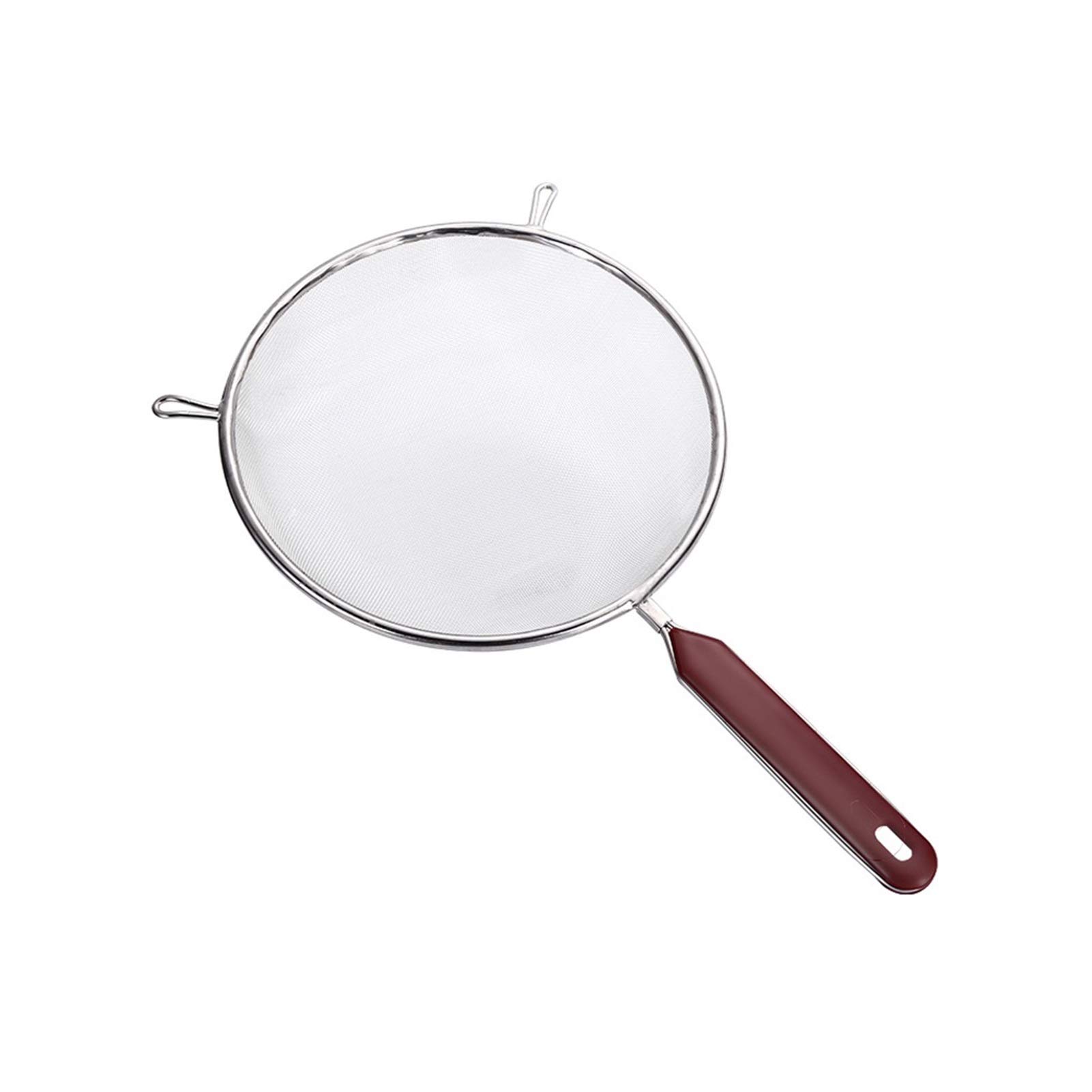 Schiumarole Cucina PREMIO IN ACCIAIO IN ACCIAIO IN ACCIAIO IN ACCIAIO FINE FINE FINE FINE Filtro Setaccio Robusto impugnatura con cornice rinforzata per cucina Cooking Schiumarola ( Size : Small )