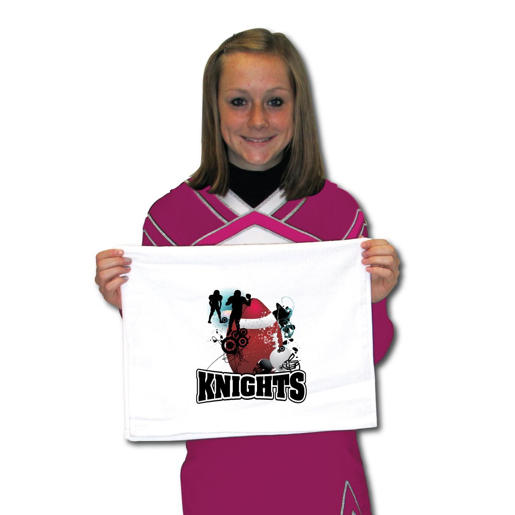 VictoryStore Towels - Knights Mascot Football Team Towels, Set of 25