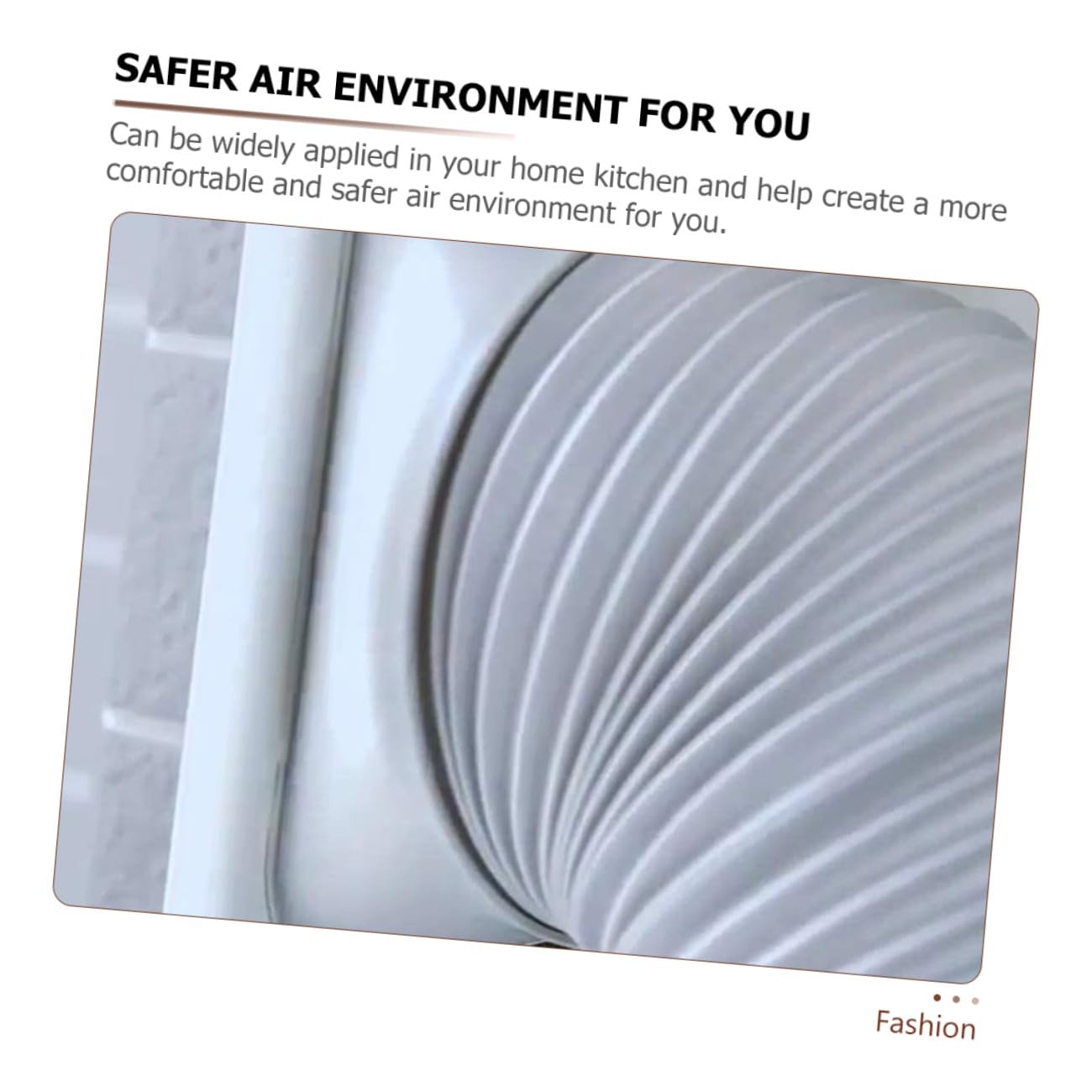 Tubo di Scarico Aria Condizionatore Mobile Estensibile Pe Bianco | Flessibile e Leggero, Design Ispessito, Atmosfera Estiva per Cucina Domestica