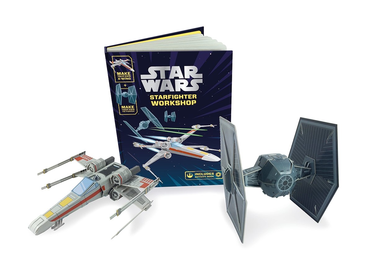 Star Wars Starfighter Workshop Make Your Own X-wing and TIE Fighter - Hardcover