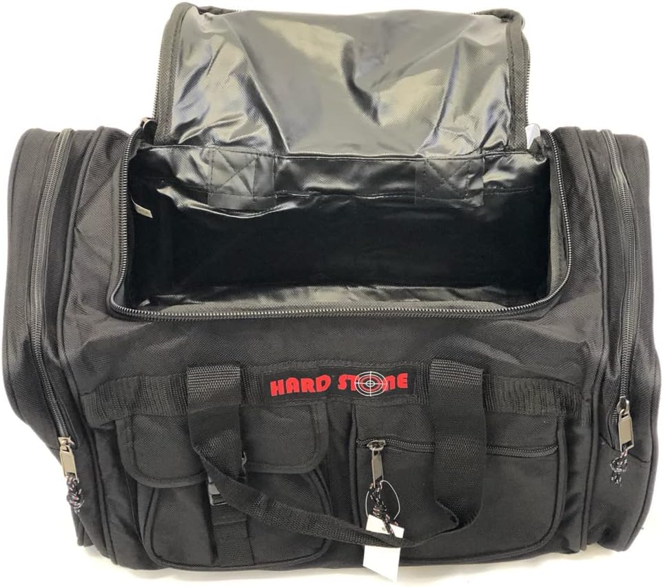 Explorer Range Bag Shooting Tactical Assault Gear Hiking Waist Bag Shoulder Backpack EDC Camera Bag MOLLE Modular Deployment Compact Utility Military Surplus Gear Heavy Duty (Black-JM19)