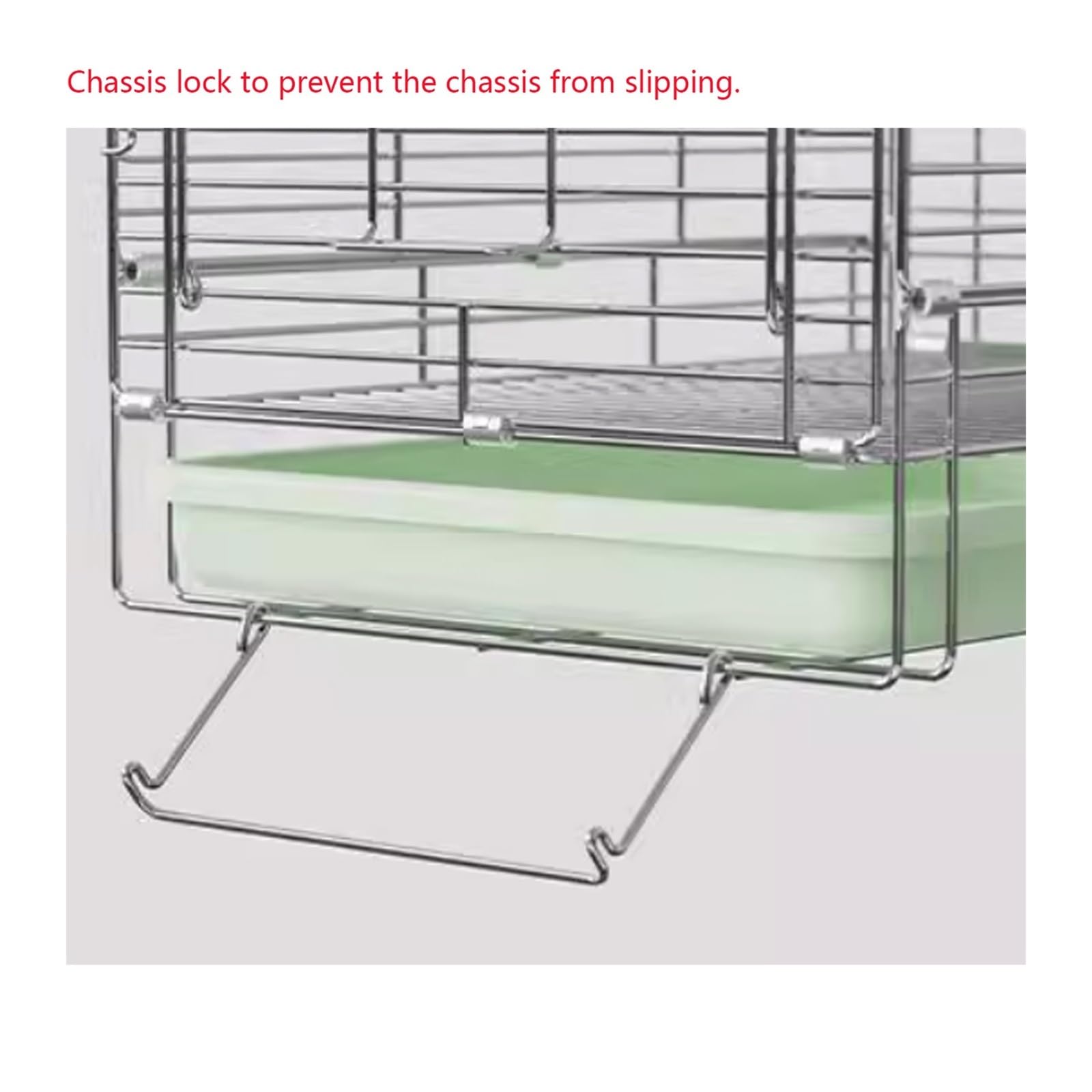 Jaula para pájaros, Jaula para Loros de Acero Inoxidable Plegable para Exteriores, Jaula portátil de Mano para Transporte de Aves (Blanca)