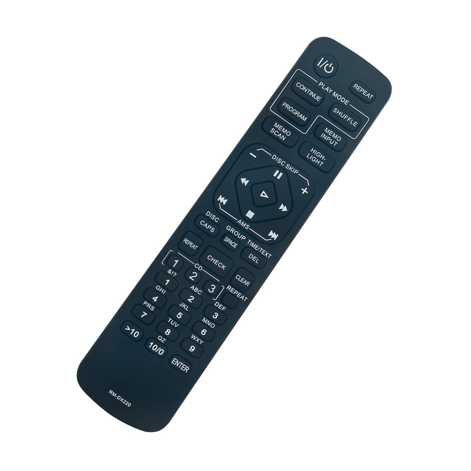 RM-DX220 Replacement Remote Control -ALLIMITY- fit for Sony Disc CD Changer Player RMDX220 Remote Control CDP-CX220 CDP-CX235 CDPCX235 CDPX200 CDPX205