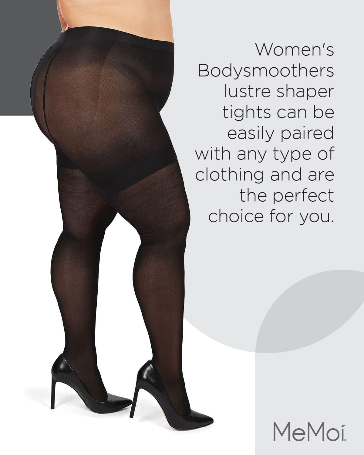 MeMoi BodySmootHers Luster Shaper Tights - Image 5