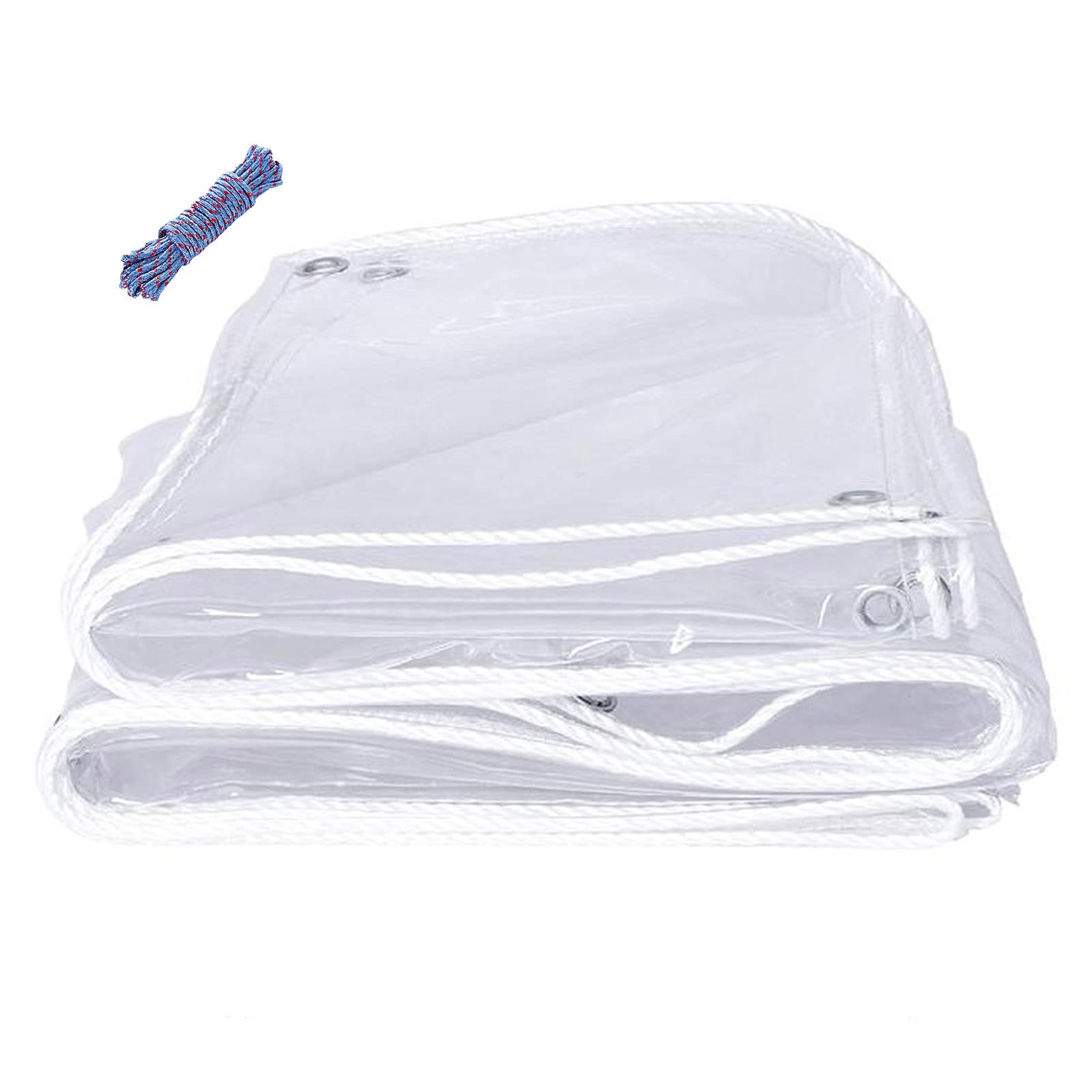 Lona transparente a prueba de lluvia PVC plástico impermeable carpa