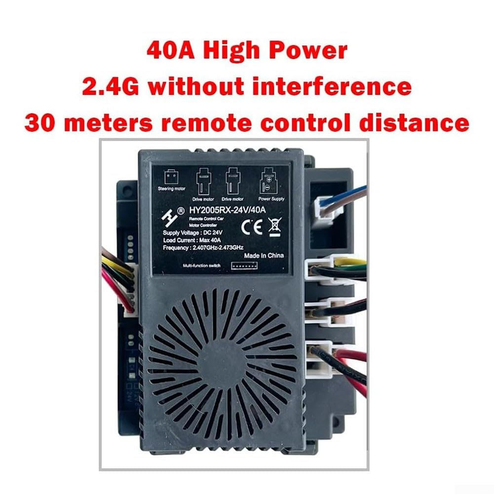 Kit de conversion faisceau câblage 24 V voiture électrique enfants compatible 12 V 24 V 2 télécommandes 4G