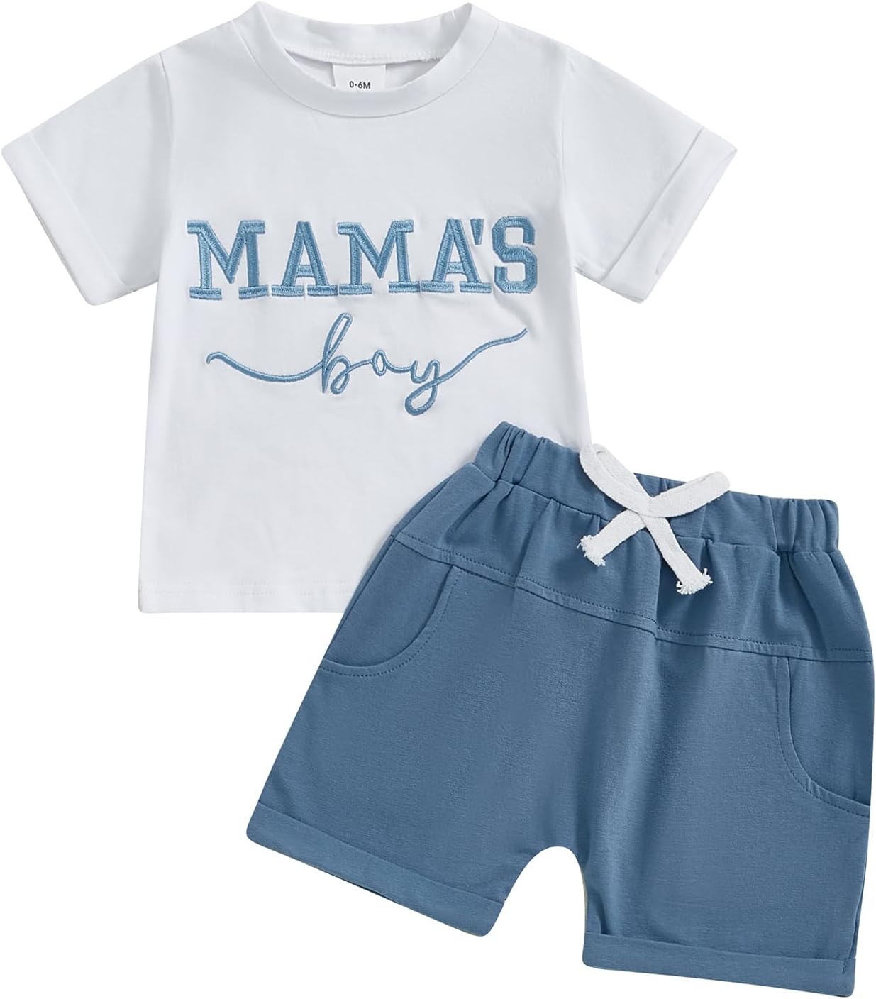 TheFound Toddler Baby Boy Clothes Cute Short Sleeve Pullover T-shirts Top Camouflage Shorts 2Pcs Newborn Baby Summer Outfit