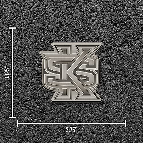 Image of NCAA Standard Antique Nickel Auto Emblem for Car /Truck /SUV