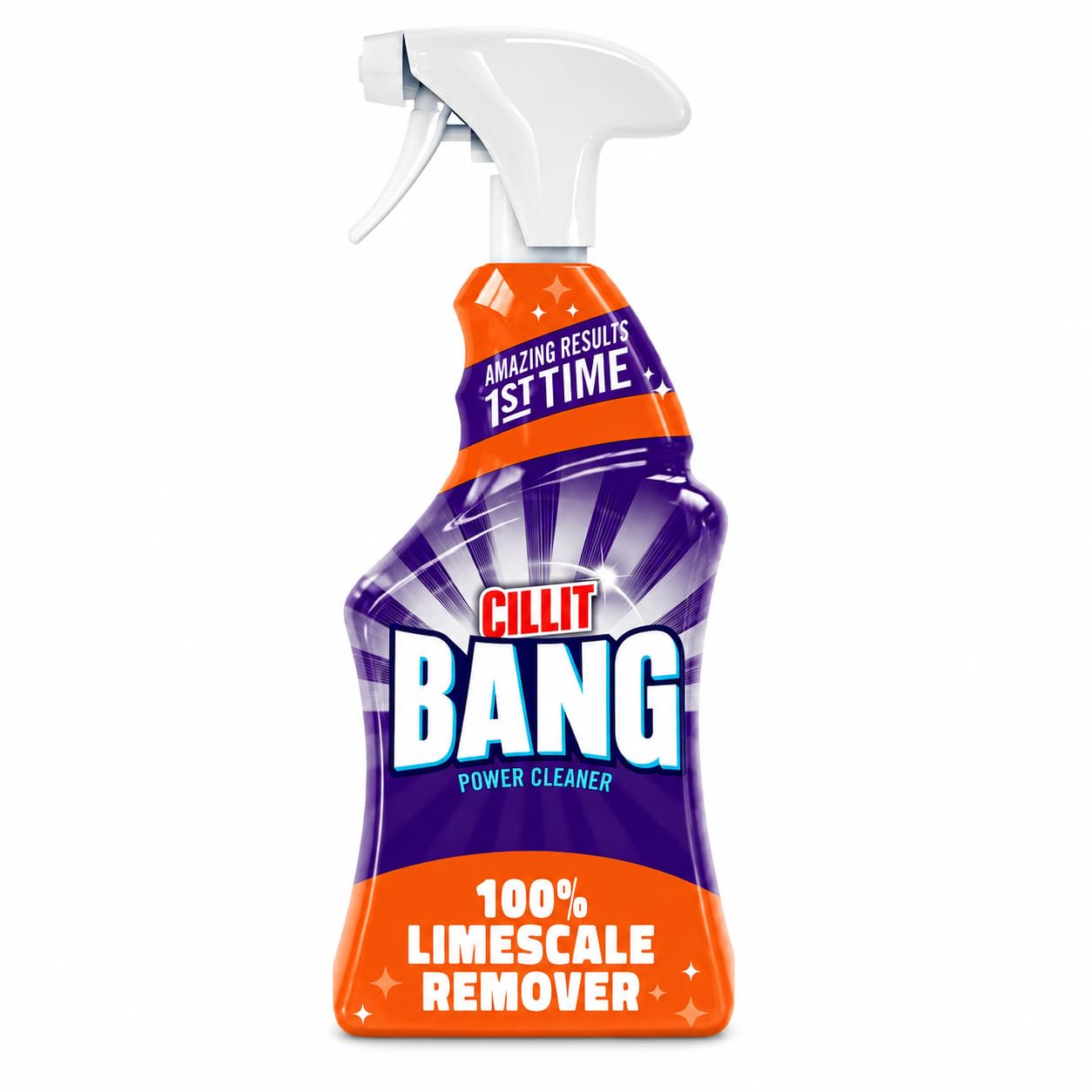 Cillit Bang Limescale Remover, Use in Showers, Bathrooms, Kitchen,Removes Limescale, Grime & Rust, Size: 750ml