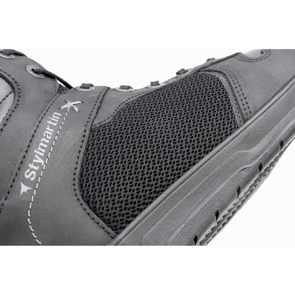 STYLMARTIN Atom Evo Motorrad Schuhe, schwarz, 42