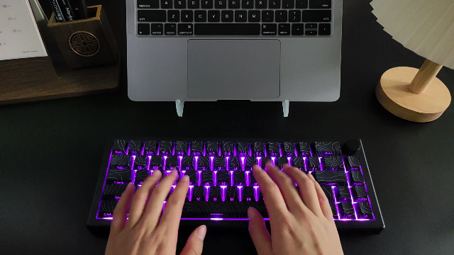 Zuoya GMK67 完成品（US配列/ 66キー/ 3モード接続） Zuoya GMK67 – Thekapco