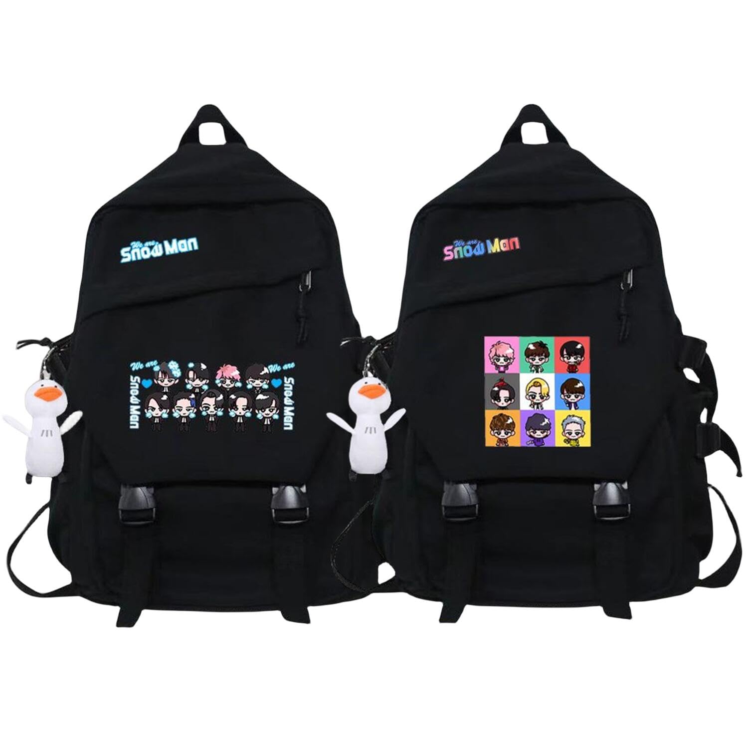 Amazon.co.jp: Snow Man ショルダーバッグ かばん バックパック