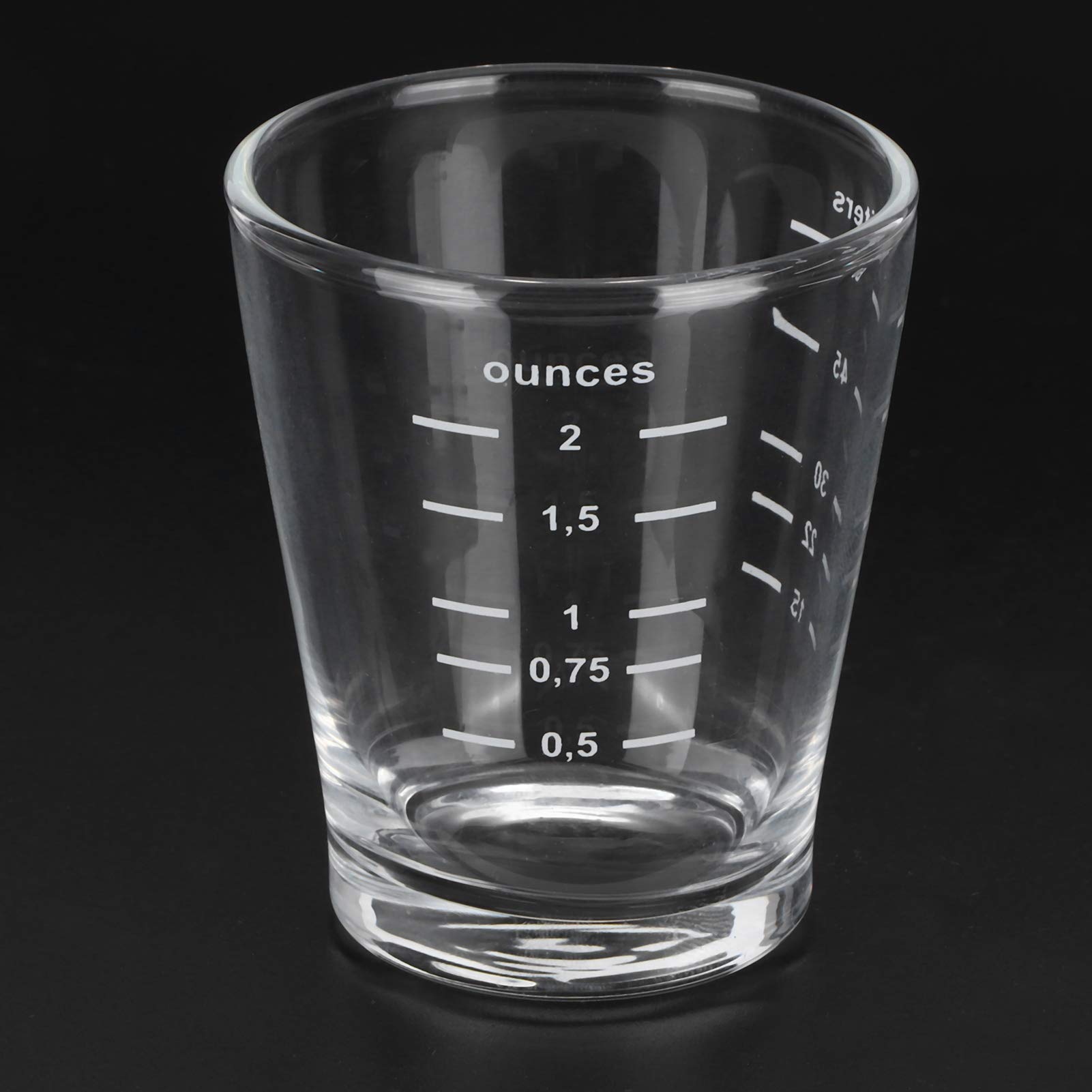 Pichet doseur en verre, bécherstasses à mesurer, tasse à mesurer en verre verre à boire en borosilicate transparent, tasse à boisson for la maison, le bureau, le restaurant, le café, le magasin de des