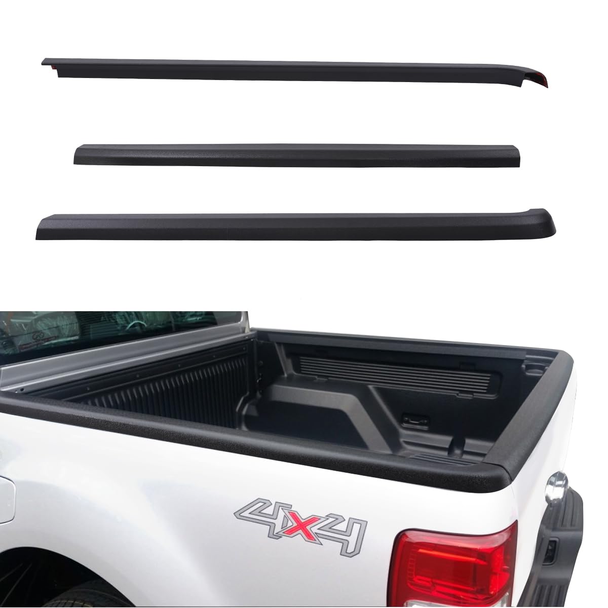 Protezione Paraurti Portellone Posteriore per Ford Ranger 2012-2022 Wildtrak Raptor T6 T7 T8 XL XLT XLS Limited Stormtrak Wolftrak