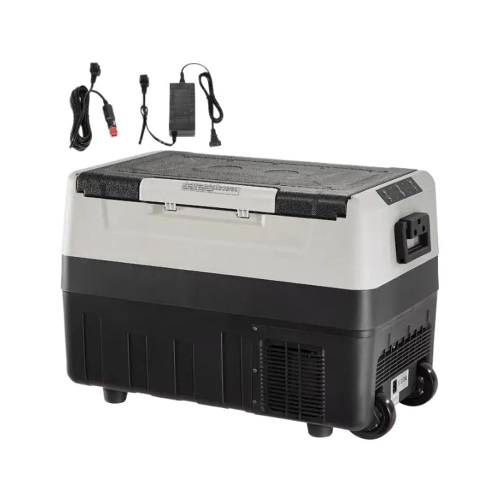 Refrigerador portátil for Coche de 35, 45 y 55 litros, minicongelador, compresor, Ideal for Camping y Viajes.(55L)