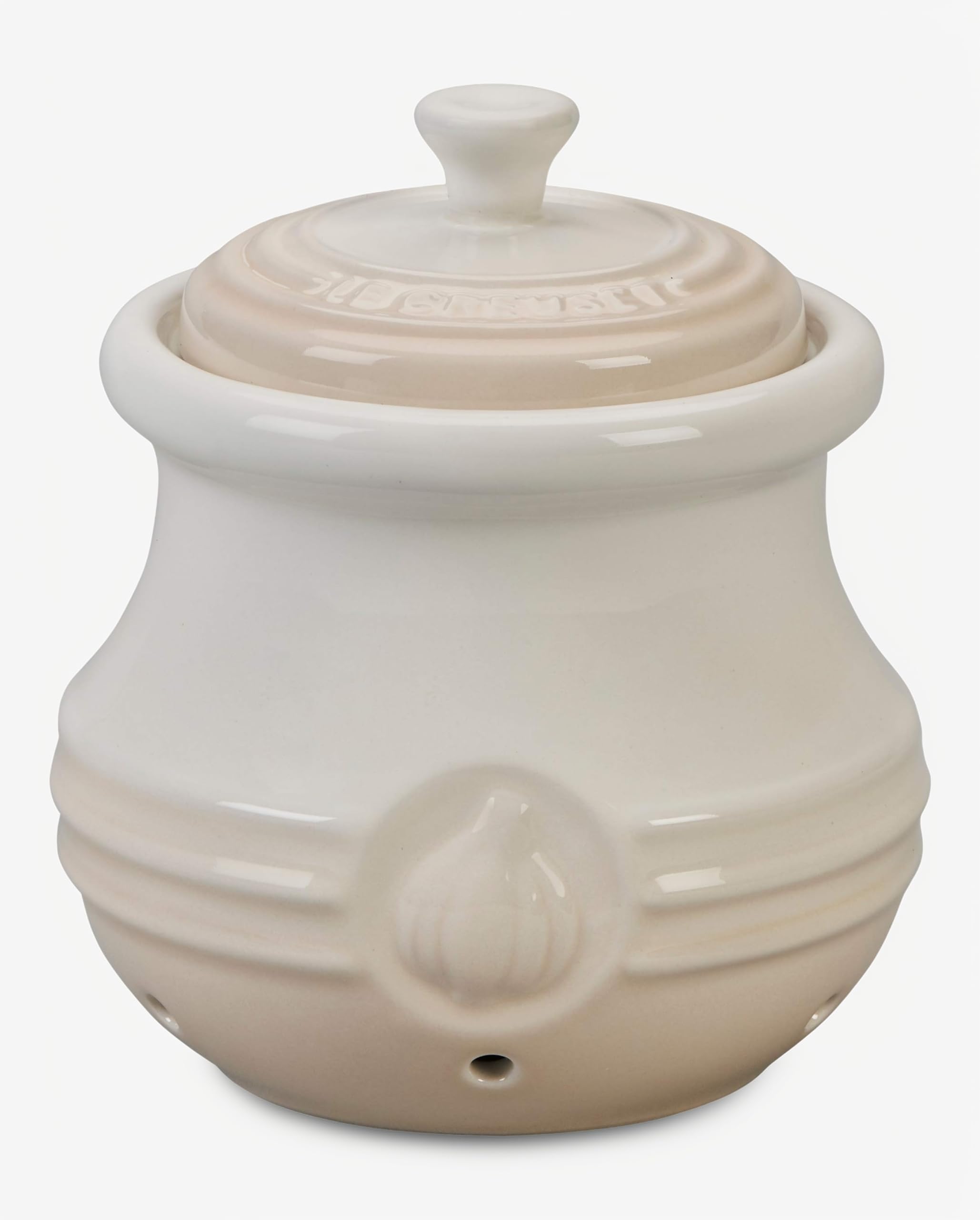 Amazon | Le Creuset ストーンウェア ガーリックキーパー 14オンス