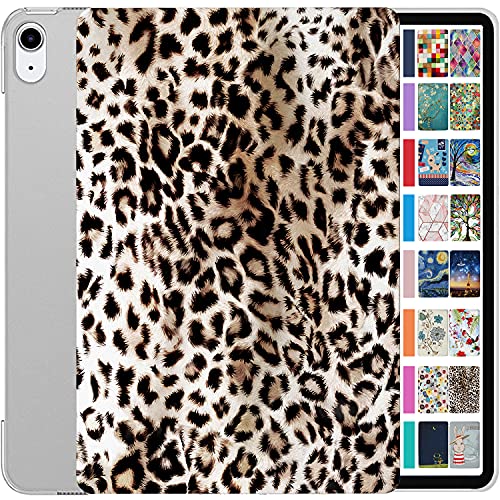 Image of DuraSafe Cases for iPad Air 4th 5th 6th 2020 2022 2024 Gen Air 11 Printed A2588 A2589 A2591 MM9E3HN /A MM9N3HN /A MME23HN /A MM9C3HN /A MM9F3HN /A A2316 MYFQ2HN /A MYFM2HN /A MYFR2HN /A MYFP2HN /A - Leopard