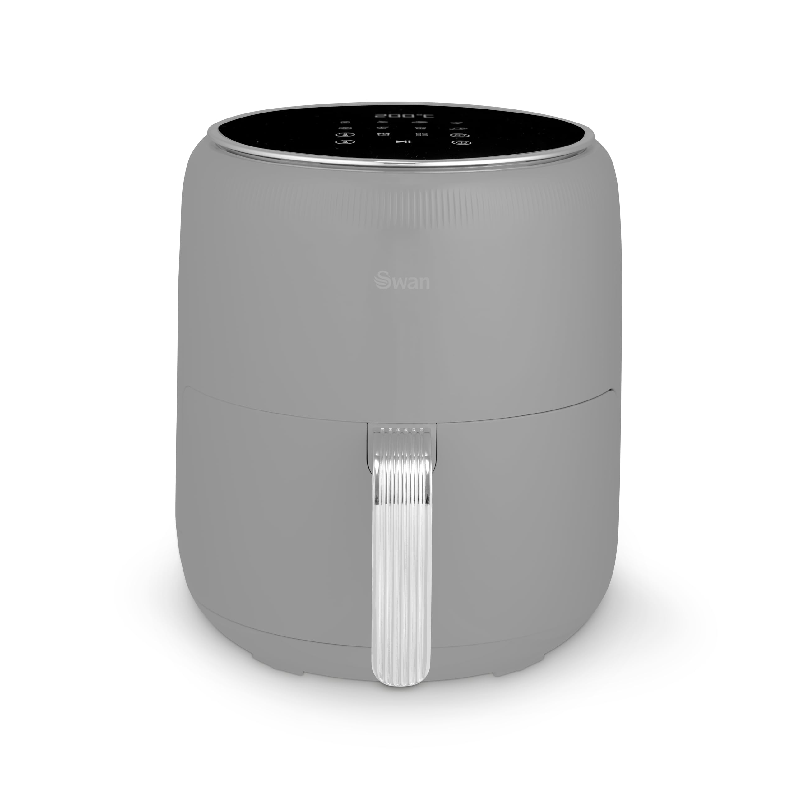 Swan Grey Retro 4.5 Litre Air Fryer