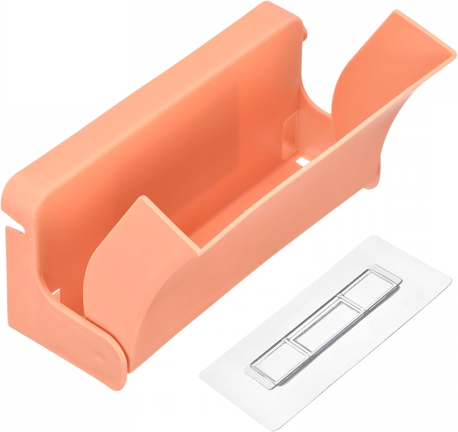 uxcell Wall Mounted Shoe Rack, PP Foldable Hanging Shoes Holder Organizer Orange