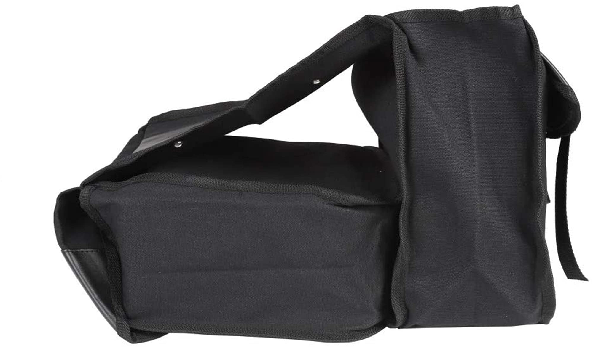 Bolsa for sillín Trasero de Bicicleta, Bolsa for alforja, for portaequipaje, Trasera for montaña, for Equipo equitación Camel Bag(Black)