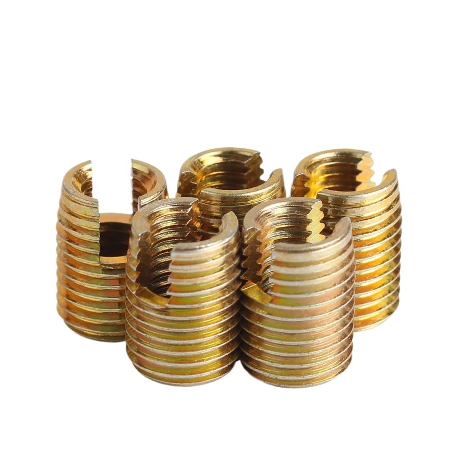 Tuleje redukcyjne, Wkładka gwintowana samogwintująca ze stali nierdzewnej typu 302 M2 do M16, srebrna, opakowanie 20 szt(Galvanized,M14xM28x24mm)