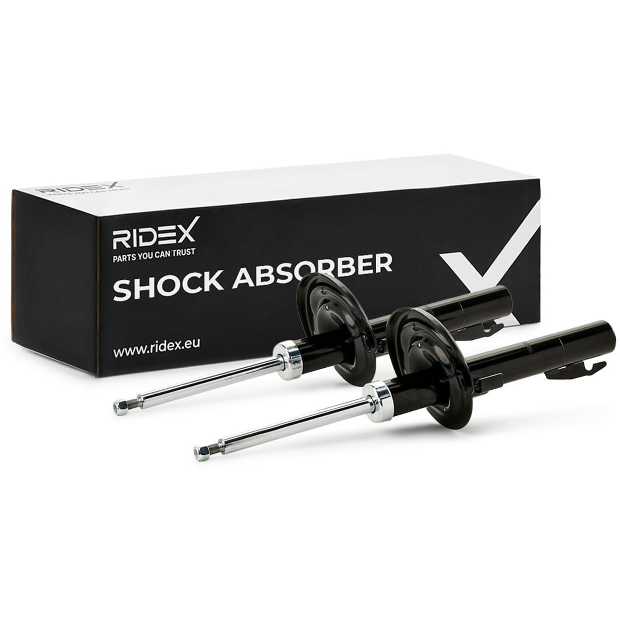 RIDEX 2x Amortisseur Avant Pression de gaz Compatible avec RENAULT Megane 2 3/5 portes BM, CM, BM0/1, CM0/1 Megane 2 Coupé-Cabriolet EM, EM0/1 Megane 2 Break KM, KM0/1 Megane 2 Berline LM, LM0/1