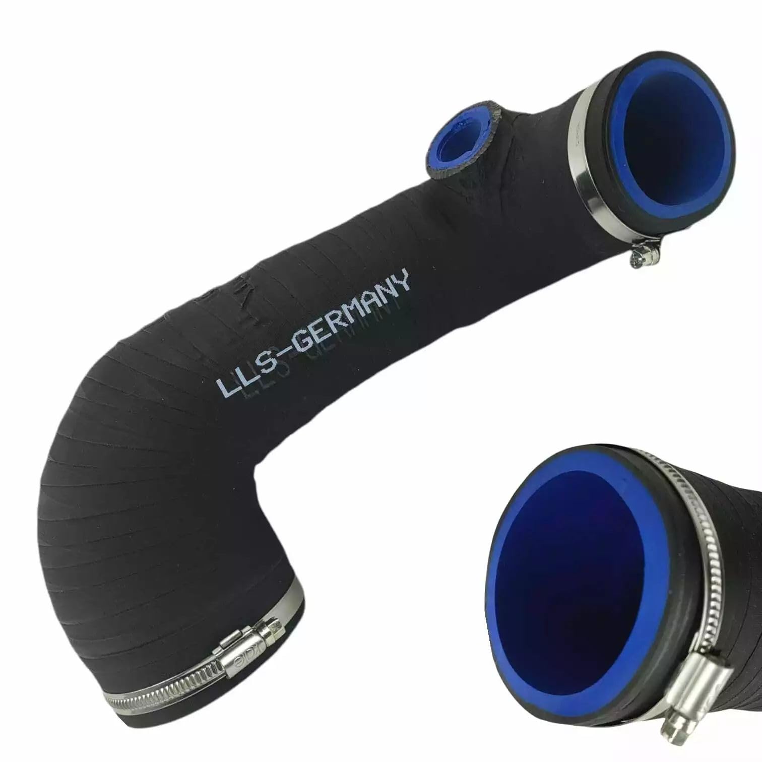 LLS-GERMANY Ansaugschlauch Luftleitung kompatibel mit Smart Forfour (454) 1.5 CDI (2004/09-2006/06, 1493 ccm, 50-70 KW, 68-95 PS), OEM: 6390100682, 6395200086, MR597600