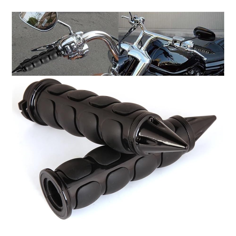 25 Millimetri 1 "Manubrio Del Motociclo Maniglia Bar End Manopole Per Har&ley Cruiser Chopper Personalizzato Per Suzuki Boulevard M109R Road Glide Manopole manubrio