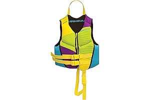 Airhead GNAR Child and Infant Kwik-Dry Neolite Flex Life Jacket, US Coast Guard Approved