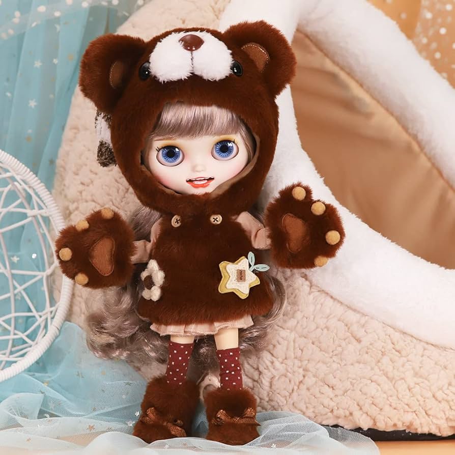 22cmドール用 袿姿4点セット リカちゃん、アイシードール、ブライス等 22cmドール用 袿姿4点セット リカちゃん、アイシードール